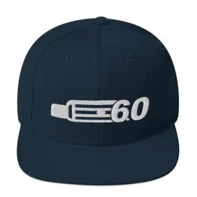 6.0 Power Stroke Snapback Hat