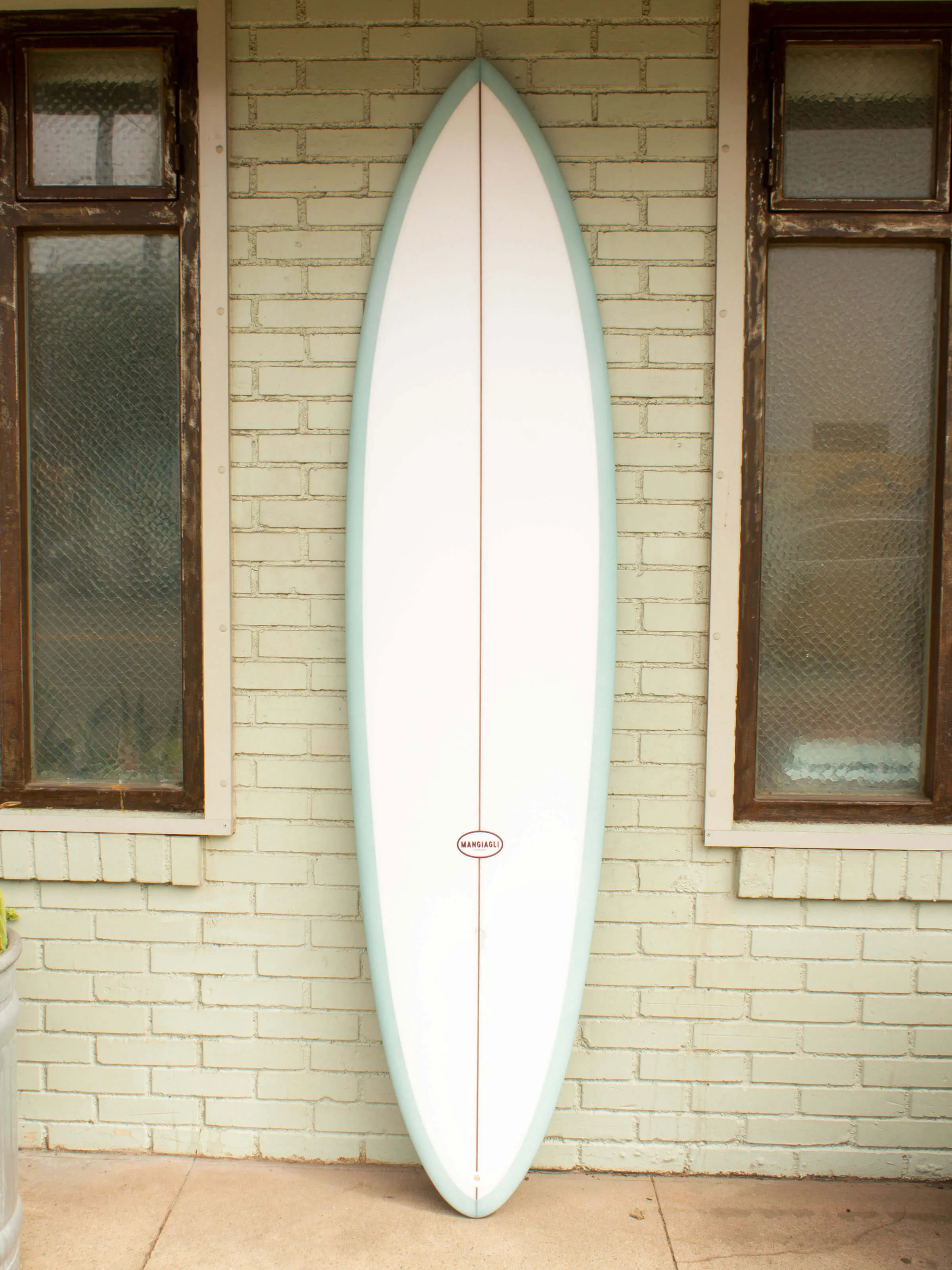 7'2 Mangiagli Channel Bottom Twin Pin