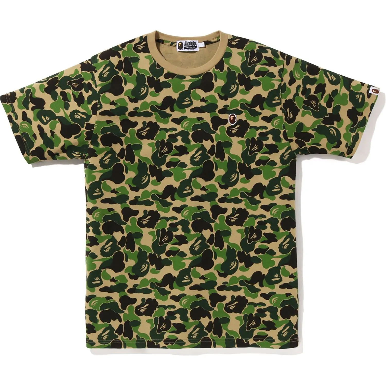 ABC CAMO APE HEAD ONE POINT TEE MENS