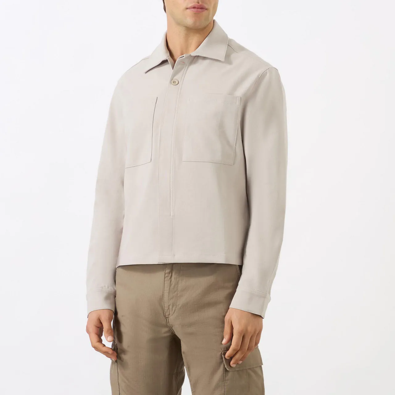 ABOUT:BLANK Utility-Style Overshirt - Grey