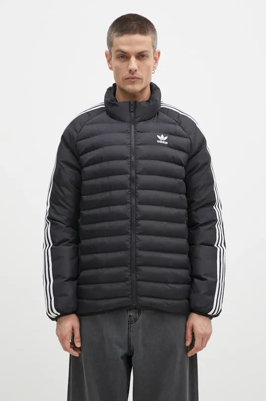 adidas Originals jacket Padded Coll men's black color IZ1835