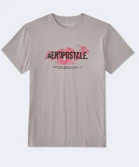 Aeropostale Dragon Graphic Tee