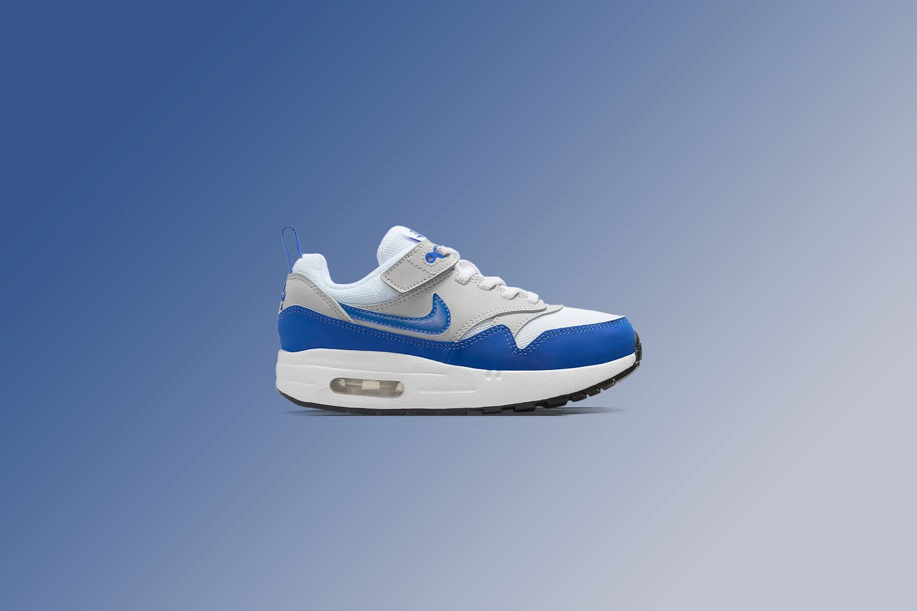 Air Max 1 Easy On (PS) - White/Game Royal/Neutral Grey/Black