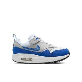 Air Max 1 Easy On (PS) - White/Game Royal/Neutral Grey/Black