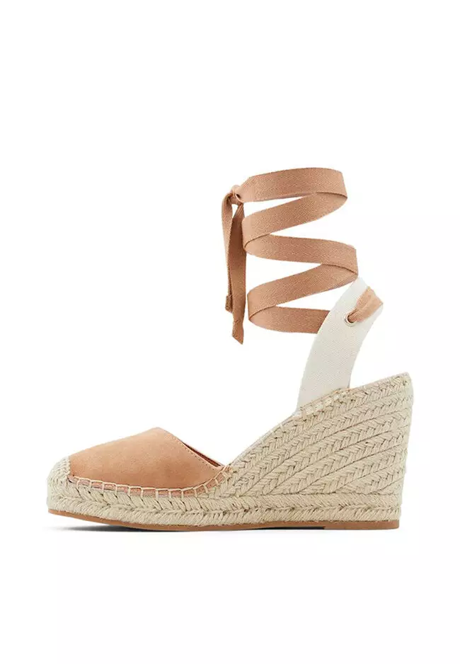 ALDO Efemina Tie Ankle Wedges