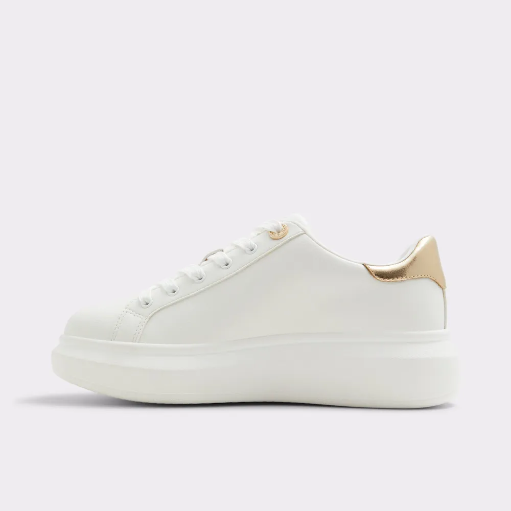 ALDO Reia Other White Synthetic Mixed Material Women's Low top sneakers | ALDO Canada