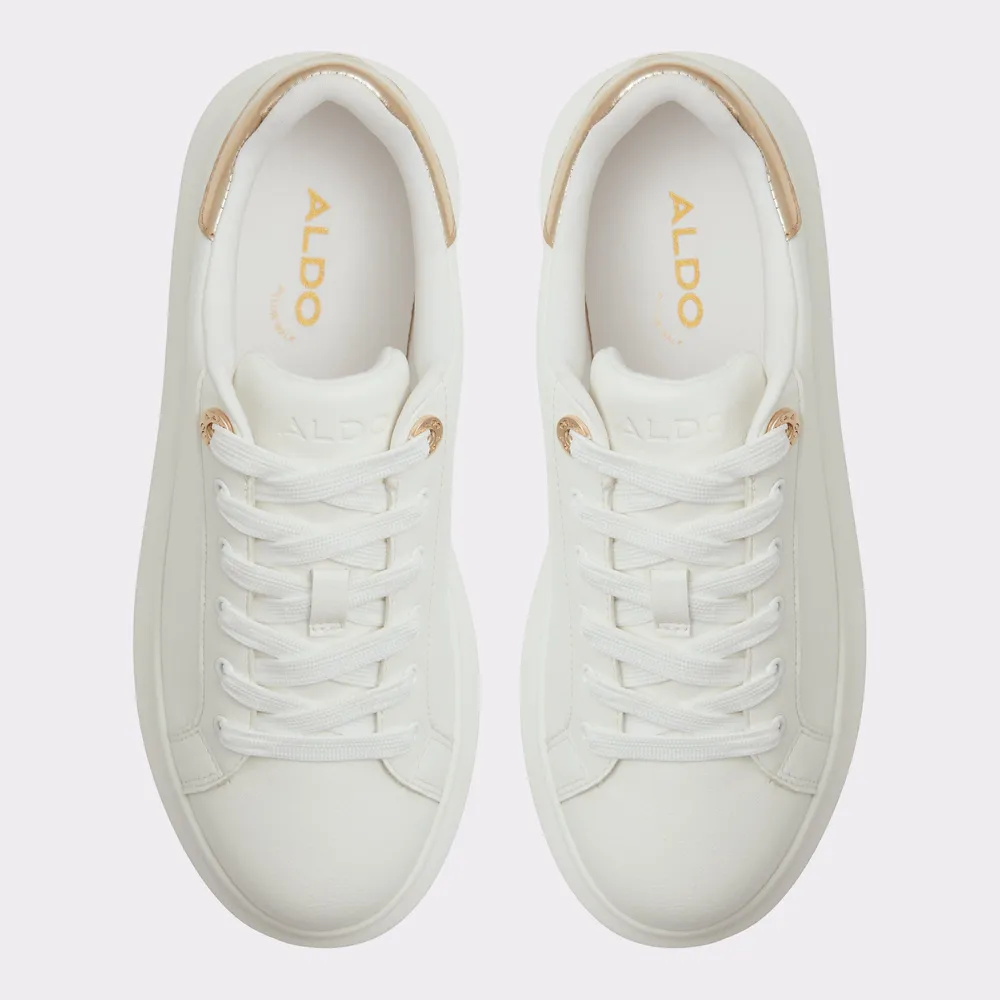 ALDO Reia Other White Synthetic Mixed Material Women's Low top sneakers | ALDO Canada