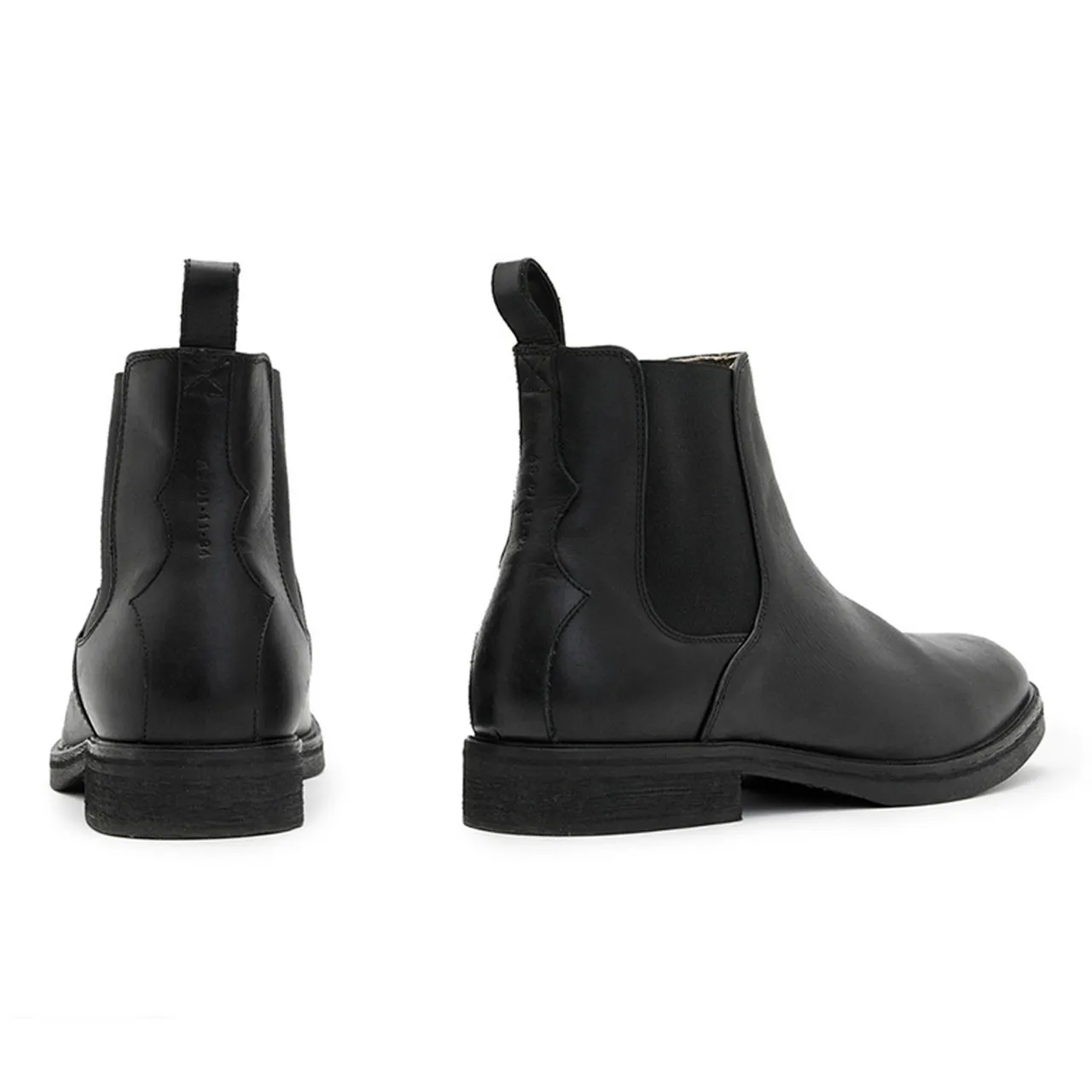 ALLSAINTS Creed Leather Chelsea Boots - Black