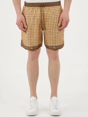 Amiri Drawstring Weave Pattern Shorts