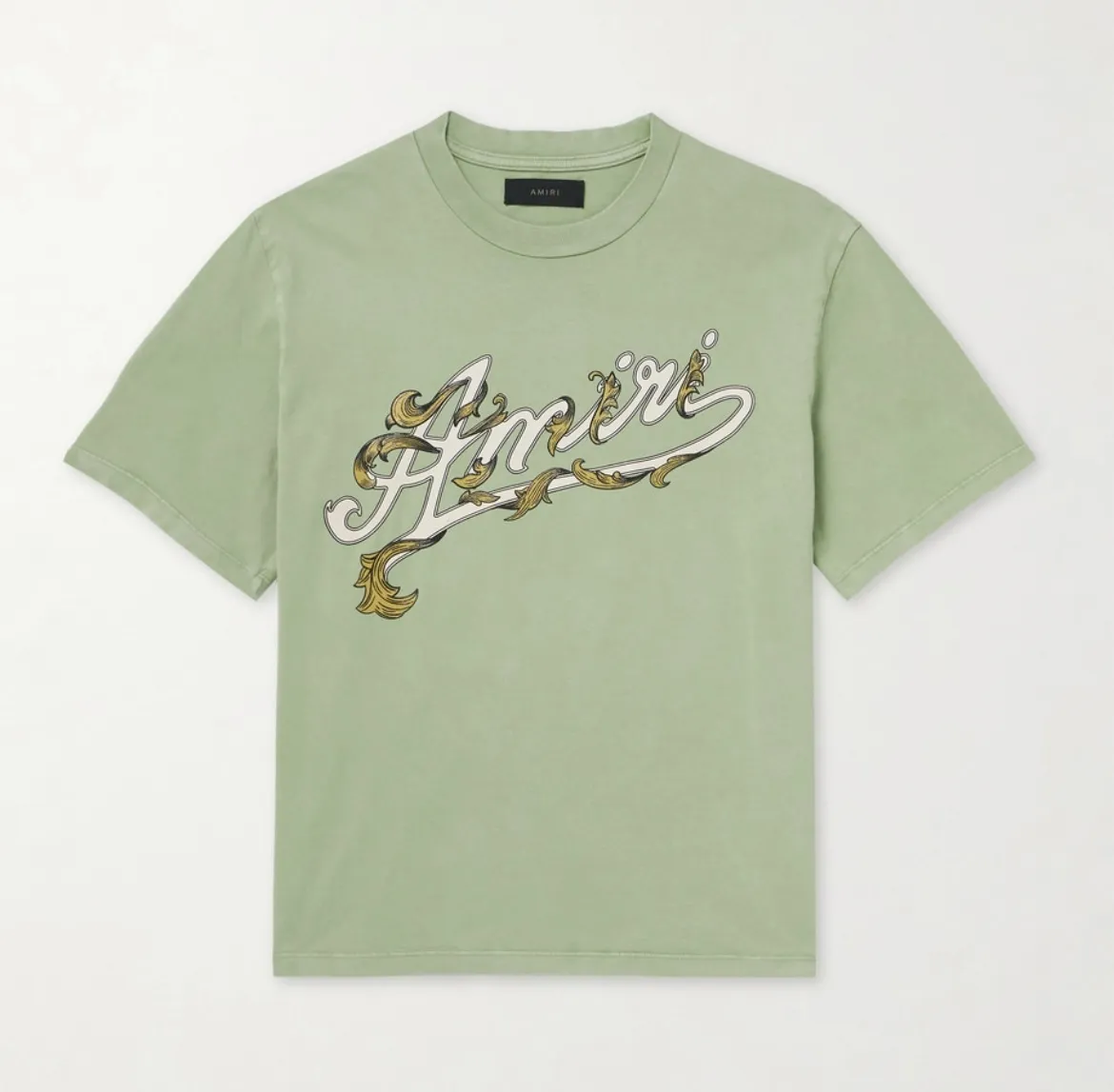 AMIRI  |Street Style Cotton Short Sleeves Logo T-Shirts