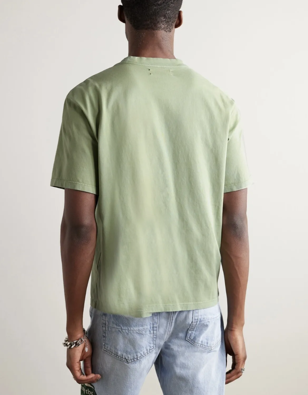 AMIRI  |Street Style Cotton Short Sleeves Logo T-Shirts