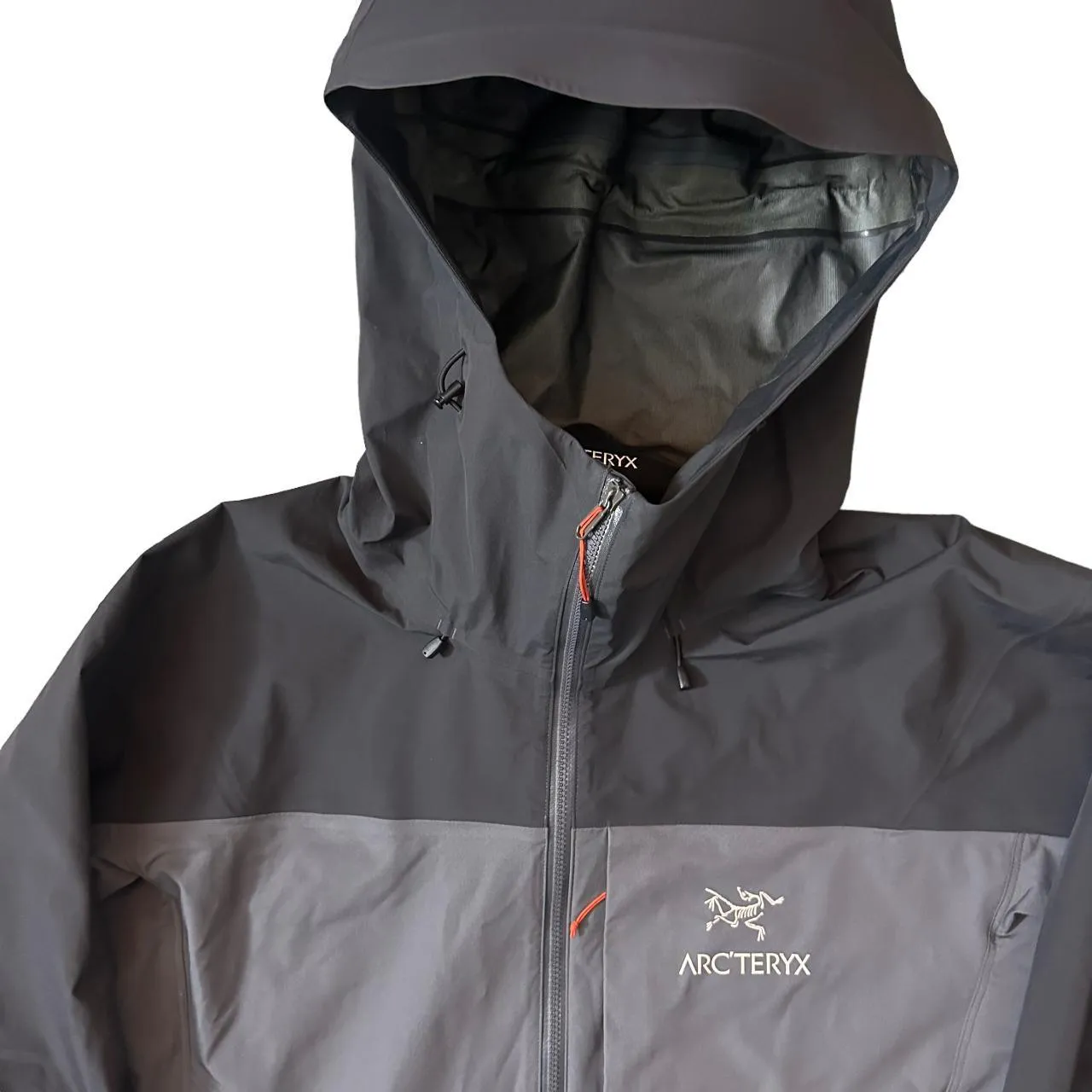 Arc'teryx Grey Black Red Goretex Jacket