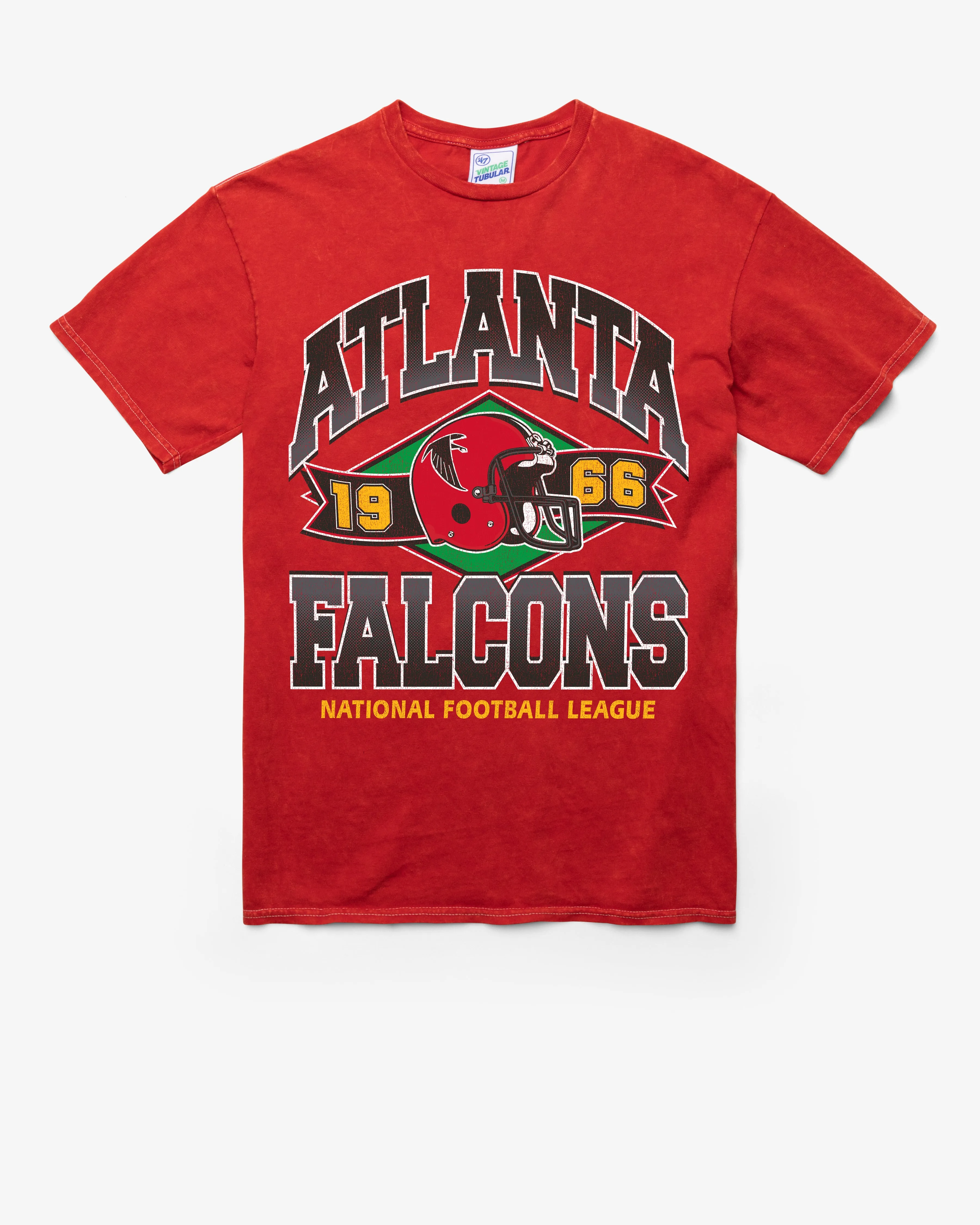 ATLANTA FALCONS HISTORIC LOCKER '47 VINTAGE TUBULAR TEE