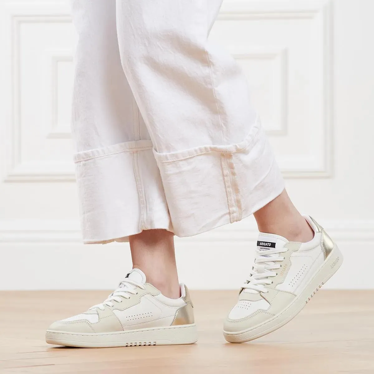 Axel Arigato  Dice Lo Sneaker White/Gold