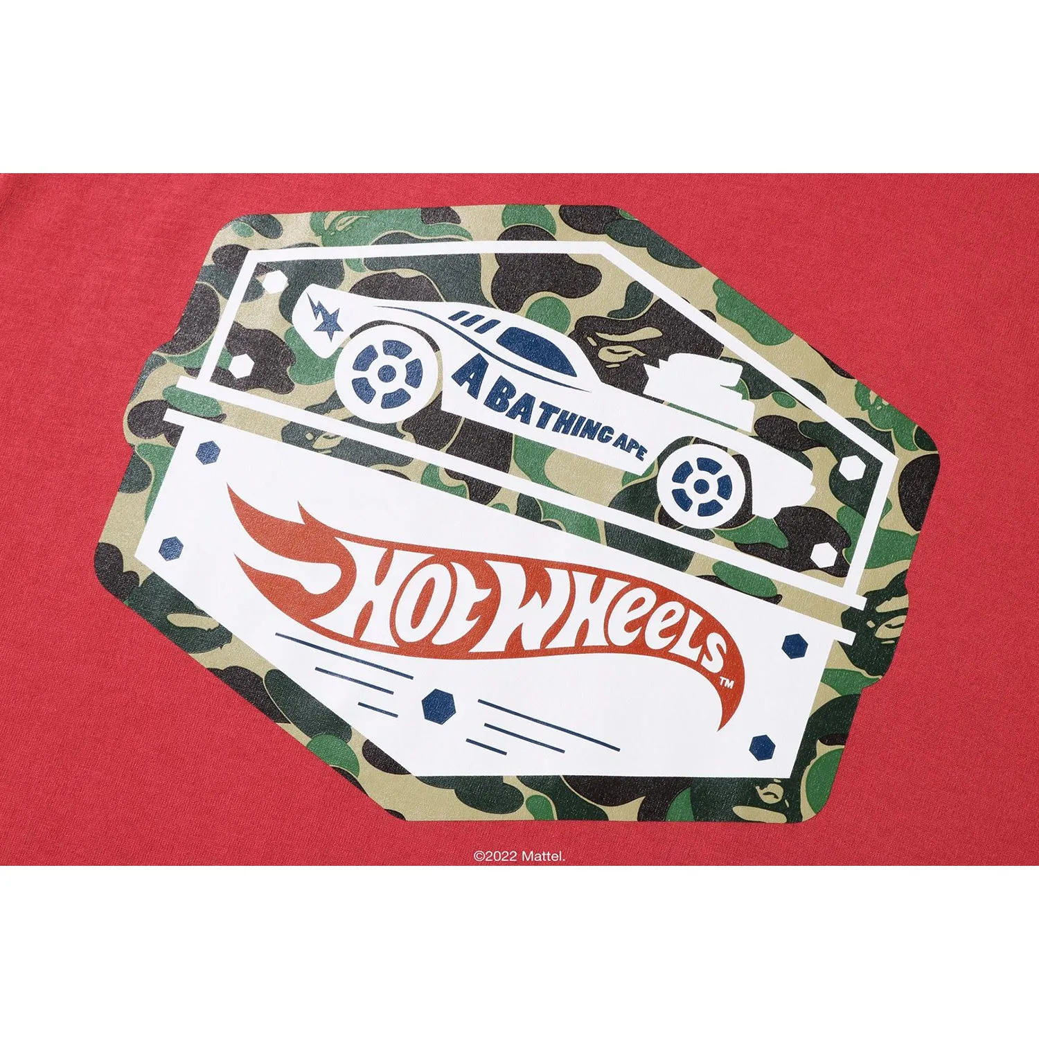 BAPE X HOT WHEELS CAR TEE MENS