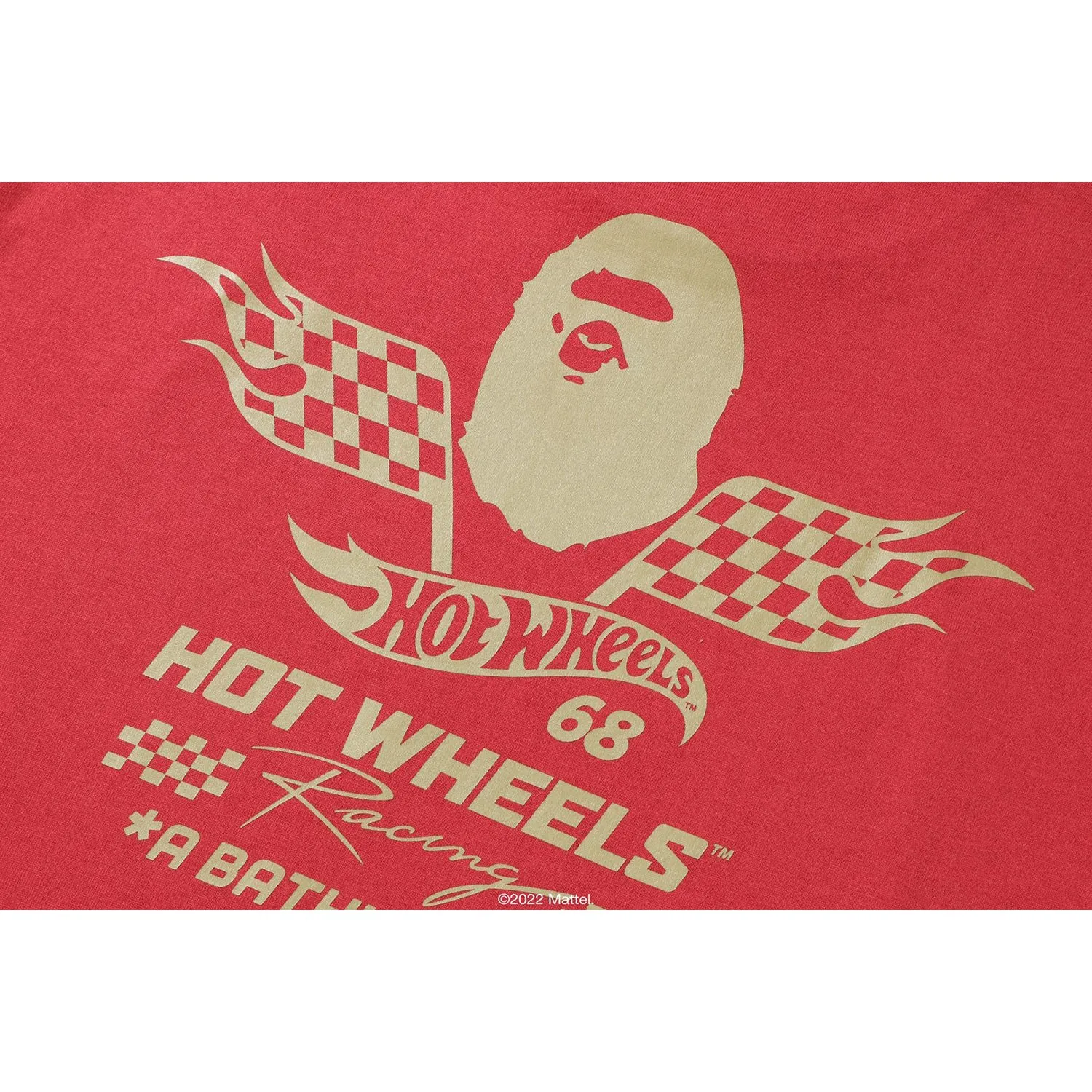 BAPE X HOT WHEELS CAR TEE MENS