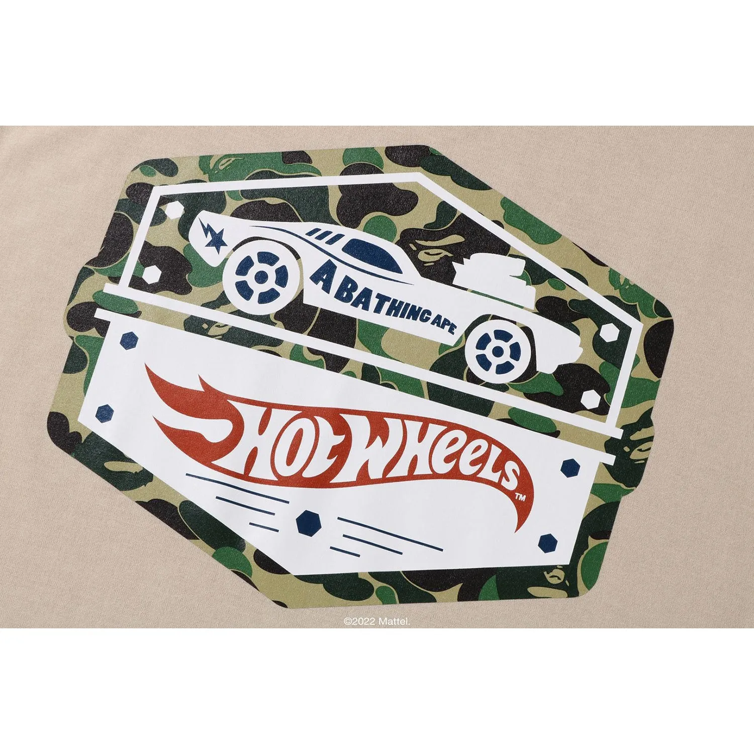 BAPE X HOT WHEELS CAR TEE MENS