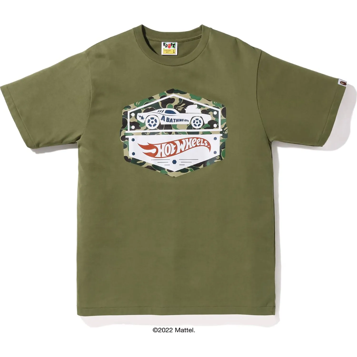 BAPE X HOT WHEELS CAR TEE MENS