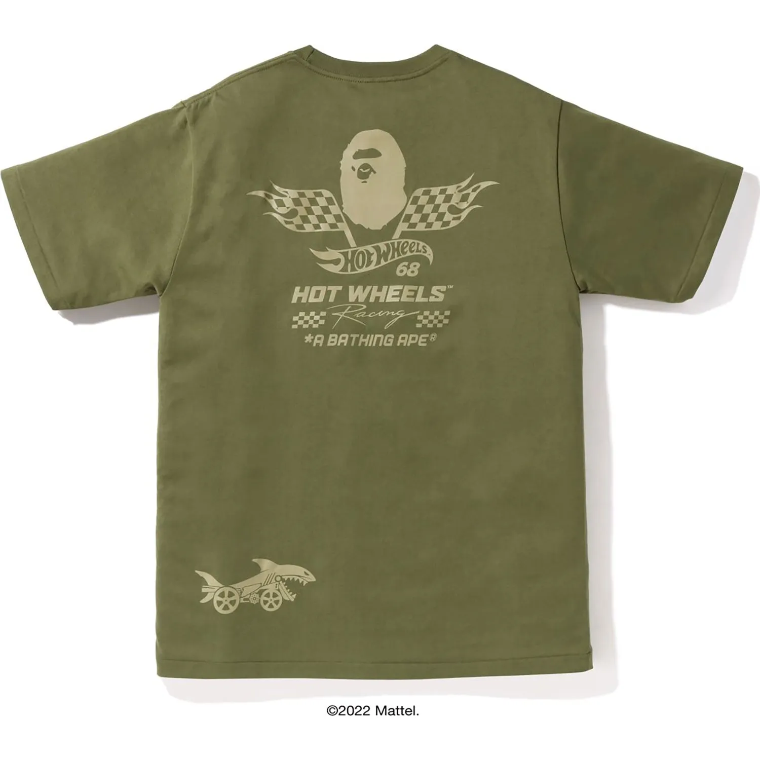 BAPE X HOT WHEELS CAR TEE MENS