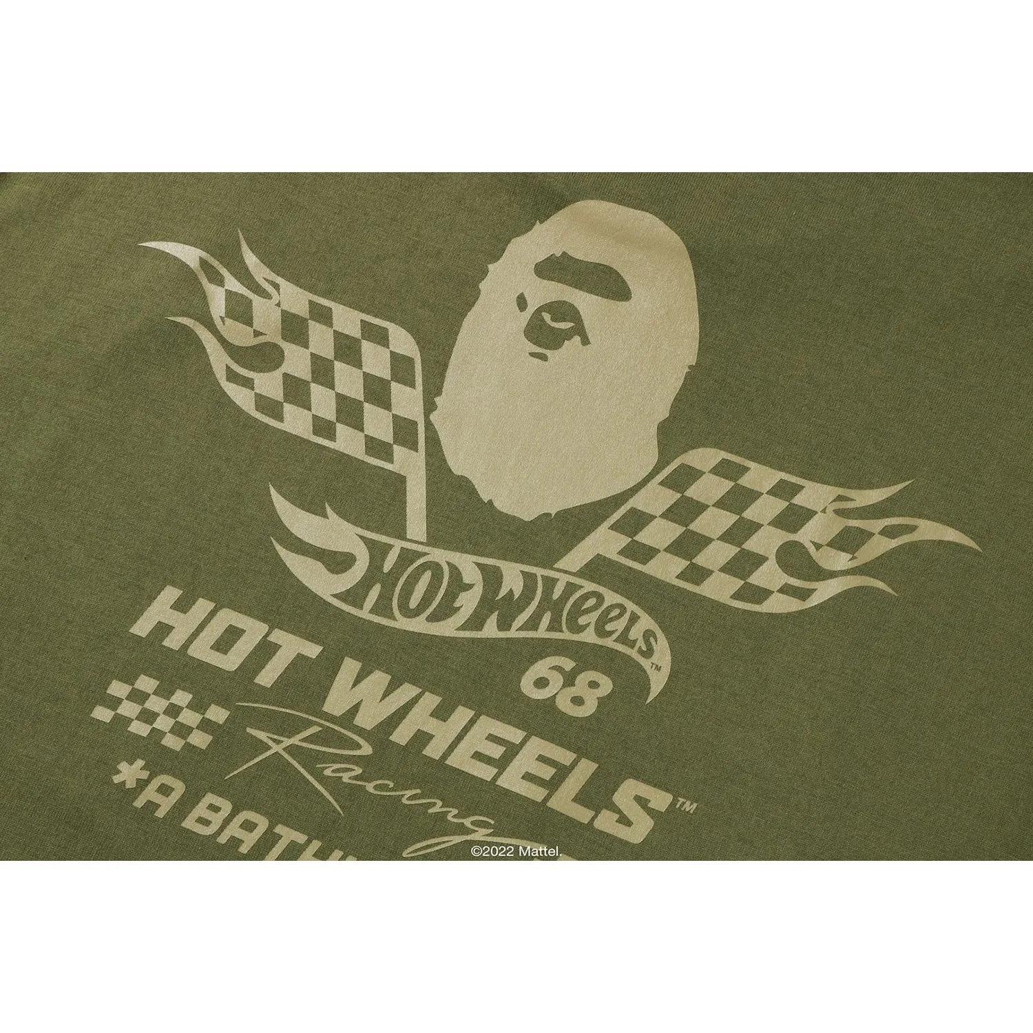 BAPE X HOT WHEELS CAR TEE MENS