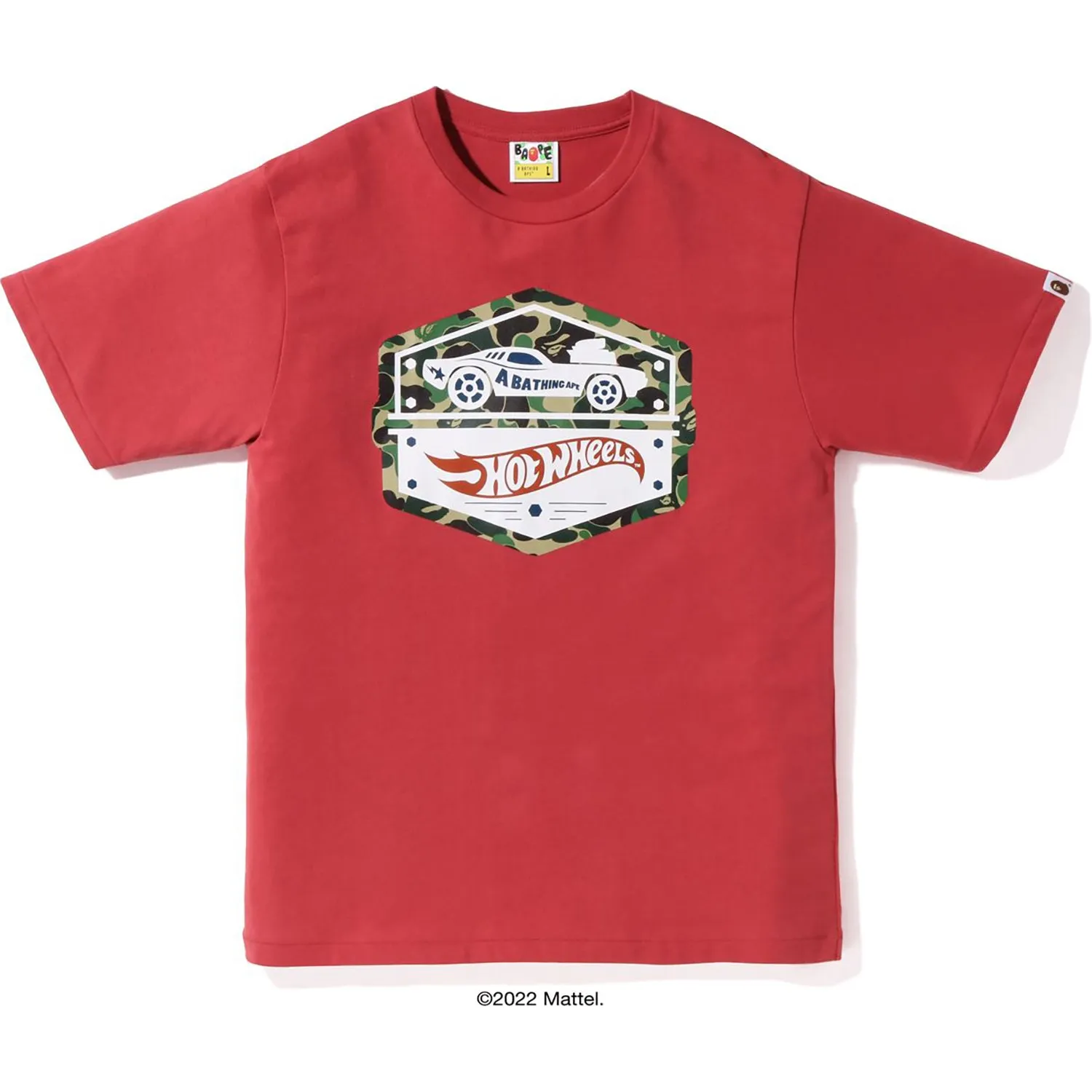 BAPE X HOT WHEELS CAR TEE MENS