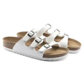 Birkenstock Womens Florida Sandal **Regular Width**- White Birko-Flor