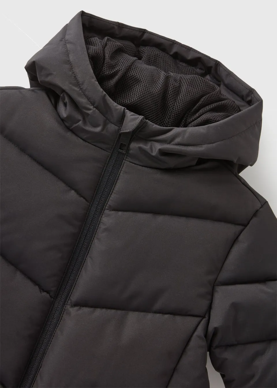 Boys Black Padded Coat (1-7yrs)