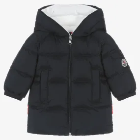 Boys Blue Down Padded Marat Parka Coat