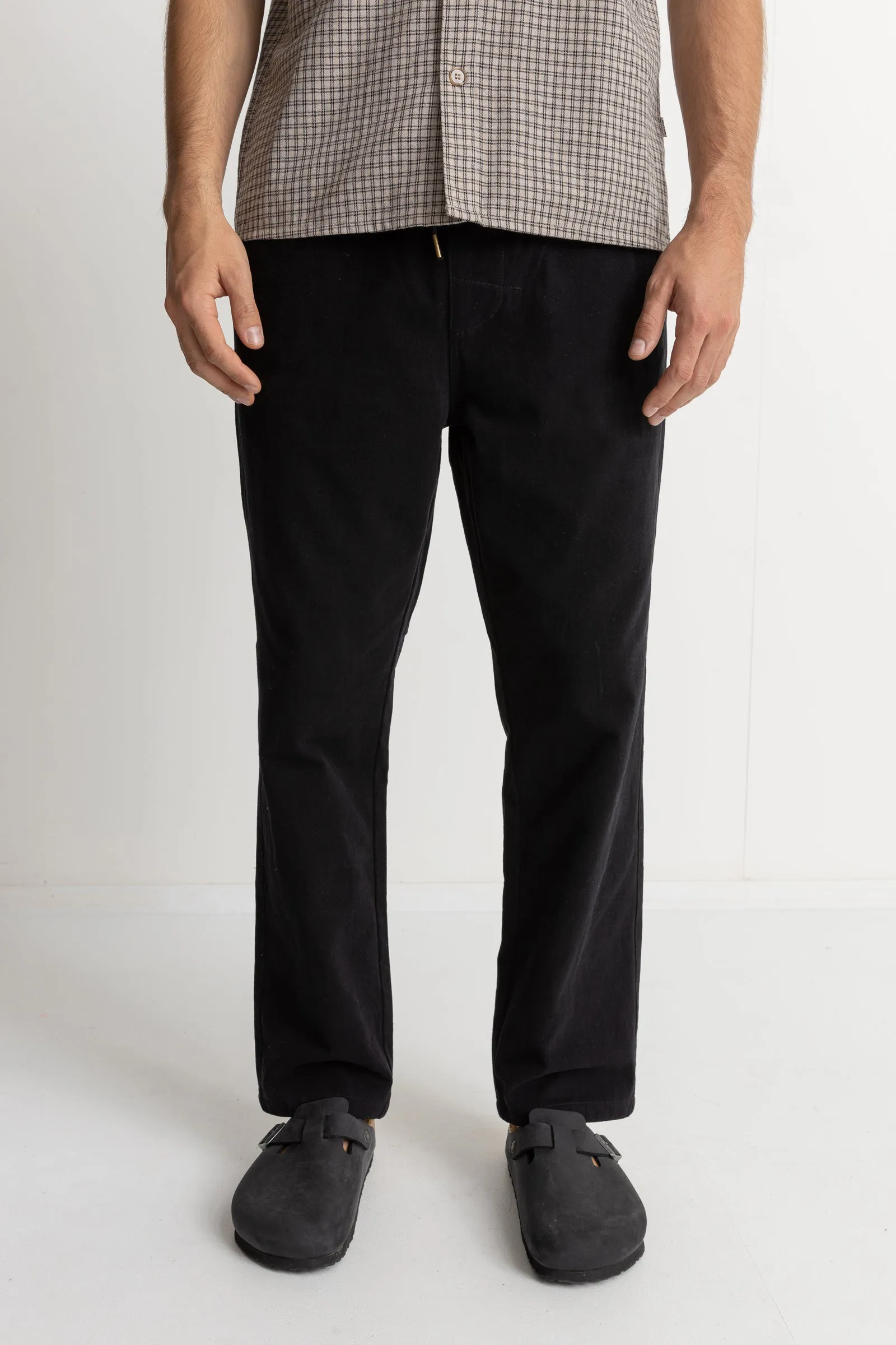 Brushed Jam Pant Black