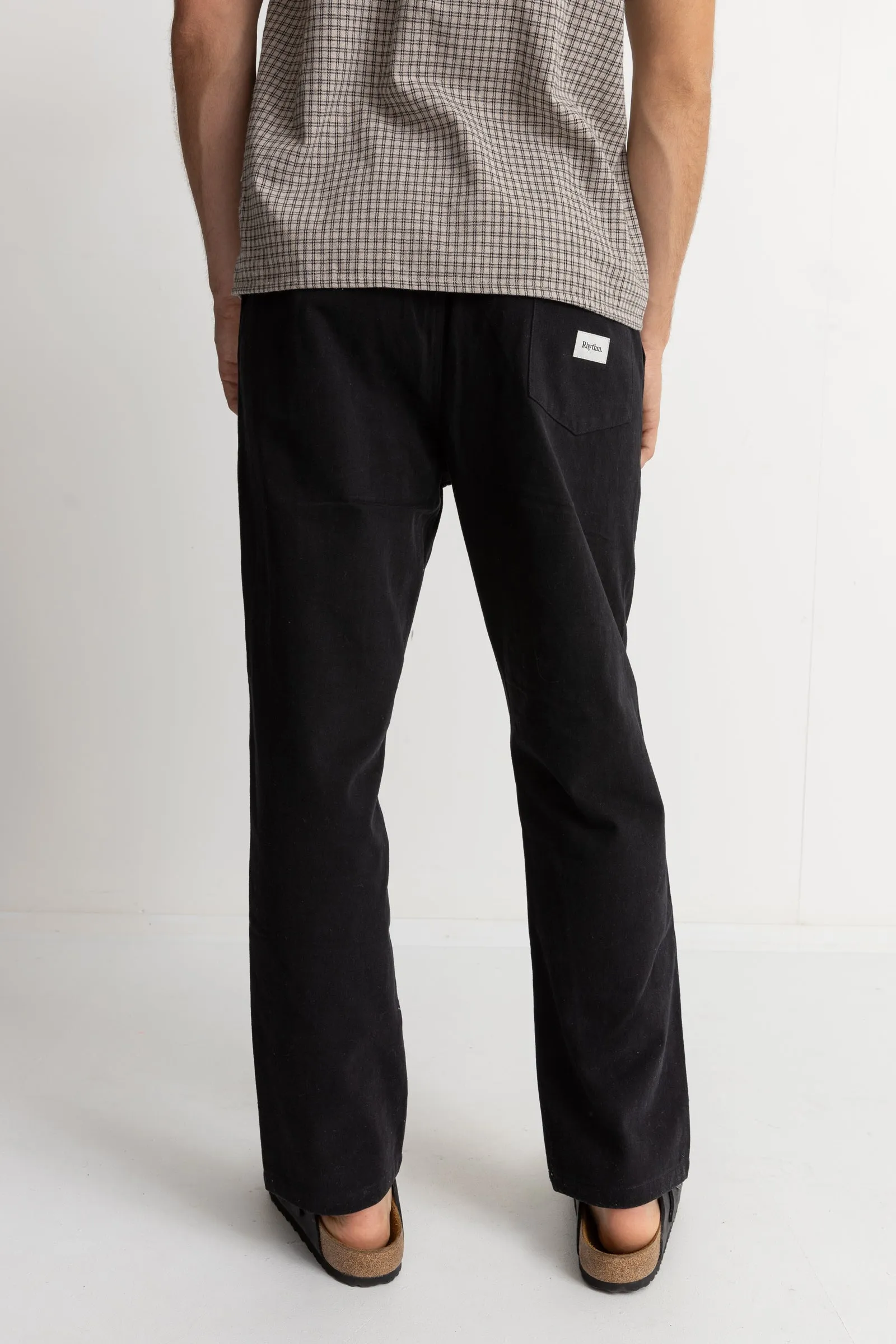 Brushed Jam Pant Black