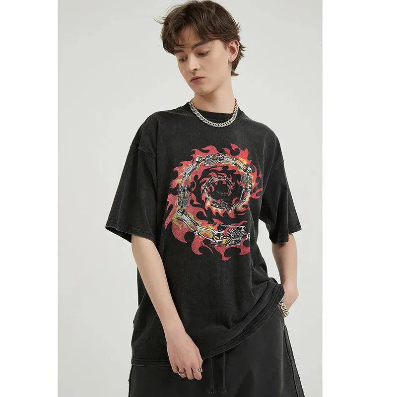 Burning Spiral Tee