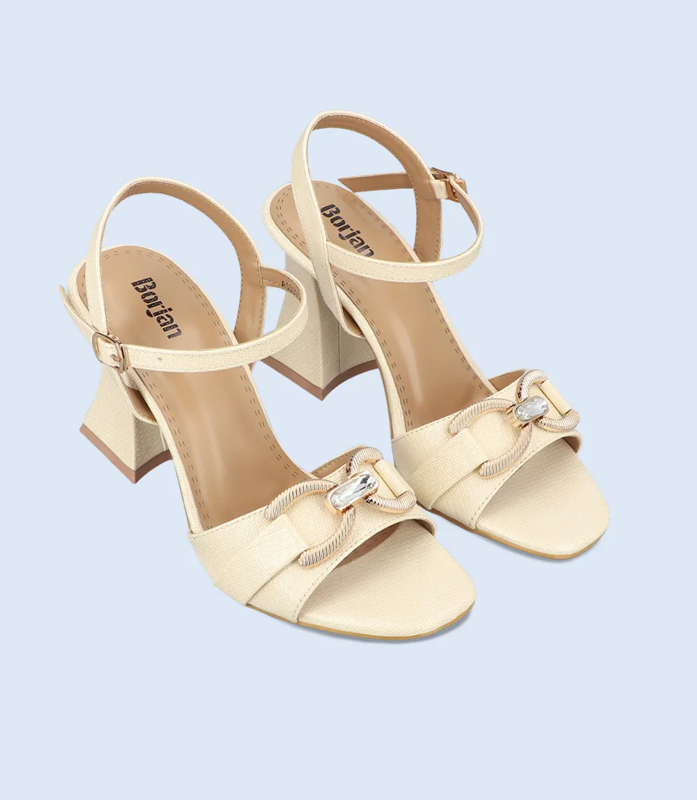 BW9344-FAWN-Women Sandal Heel