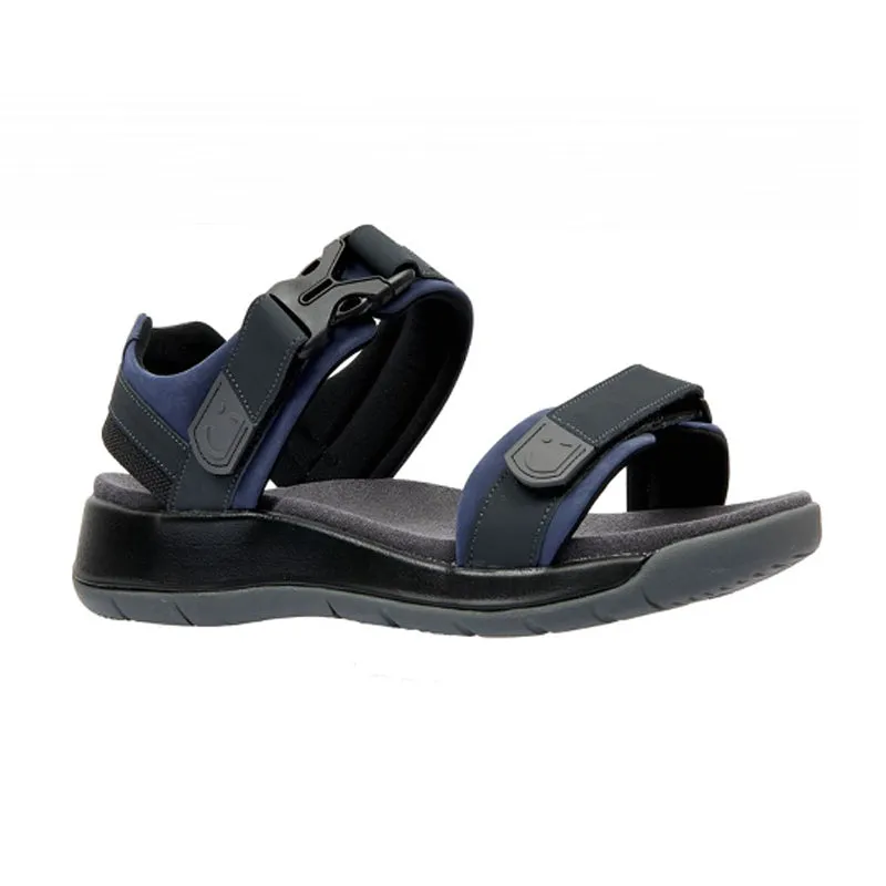 Capri III Men's Nubuck Leather Flat Sandal