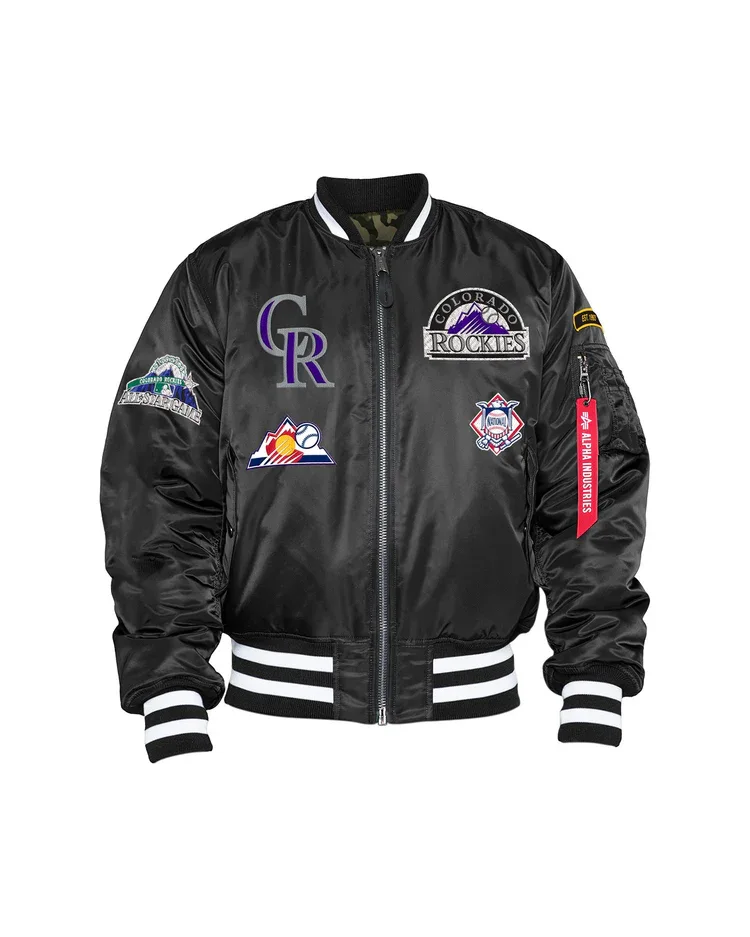 Colorado Rockies Bomber Jacket - William Jacket