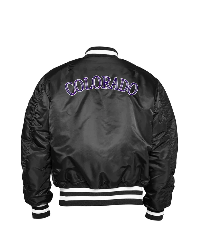 Colorado Rockies Bomber Jacket - William Jacket