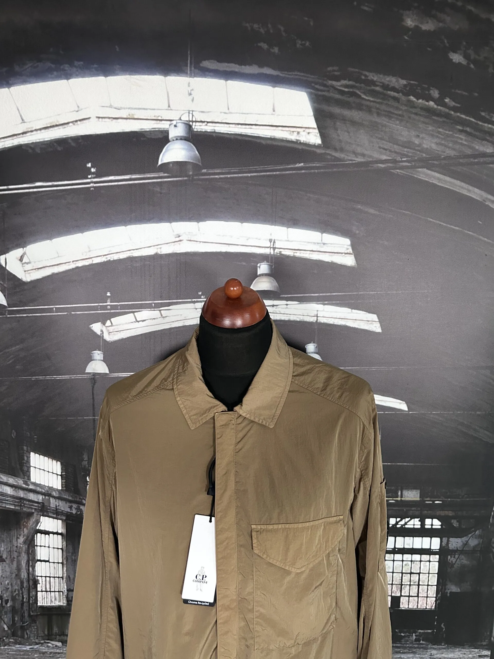 C.P. COMPANY CHROME R LENS OVERSHIRT