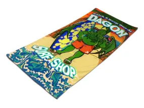 Cthulhu Dagon Surf Shop Beach Towel