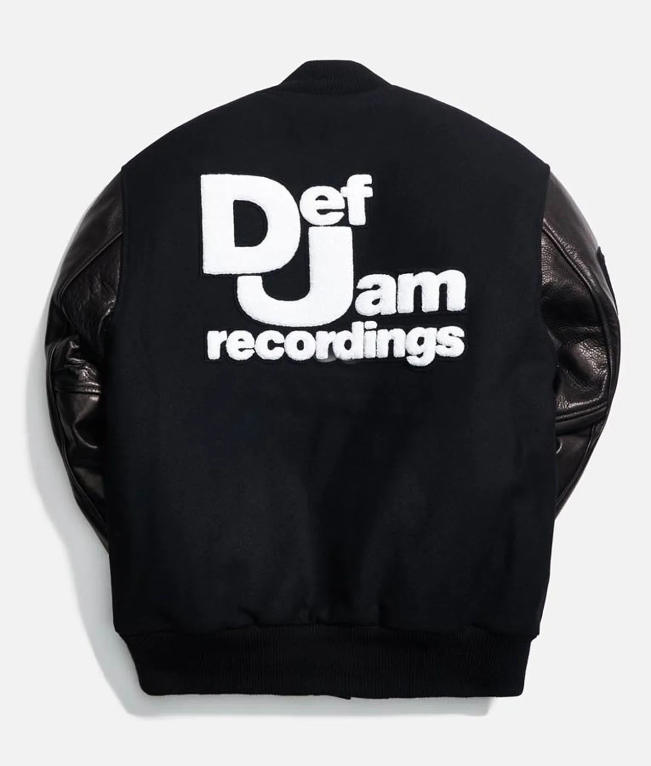 Def Jam Varsity Jacket | Black Bomber Jacket - Abbraci