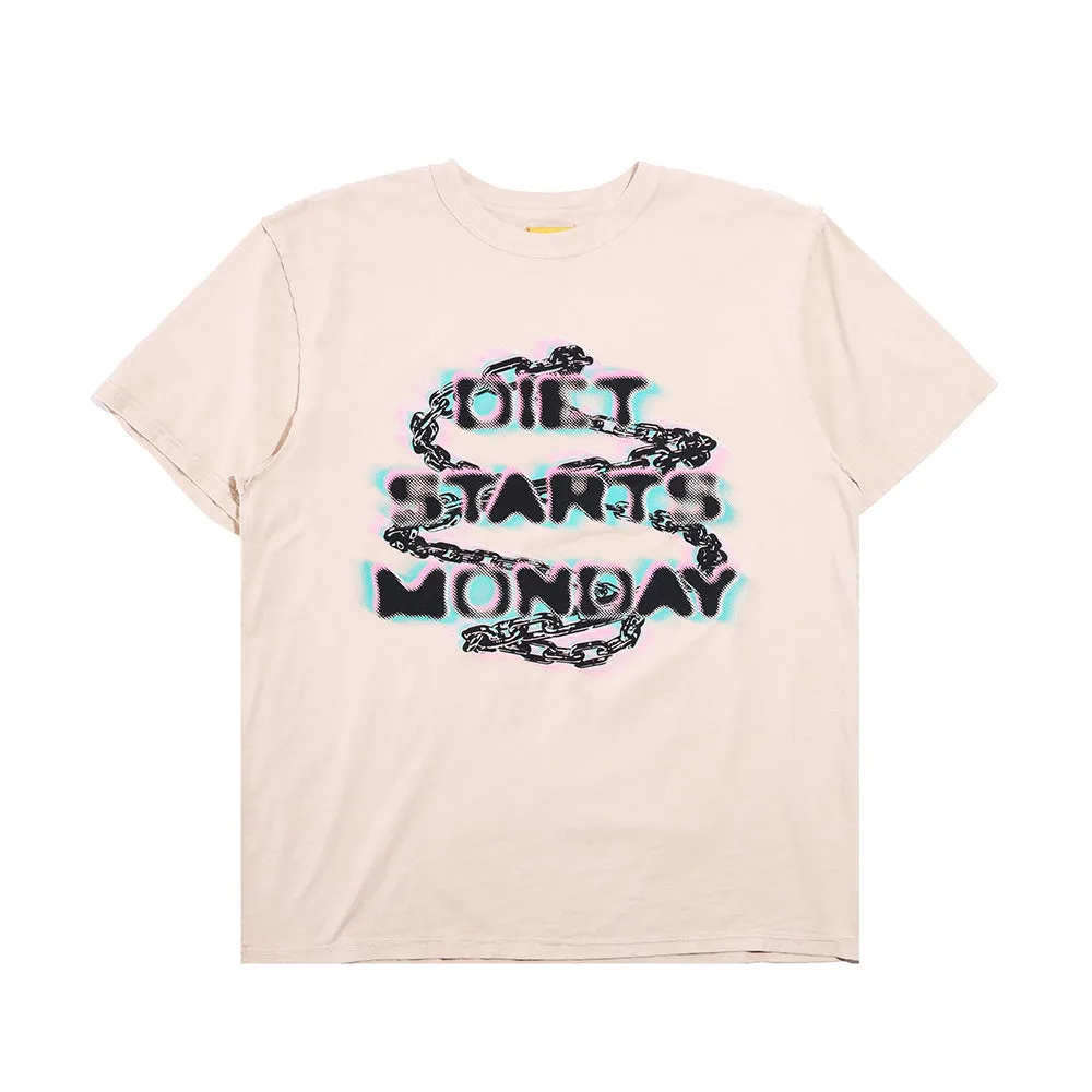 Diet Starts Monday Chain Tee SS Tee - Sand