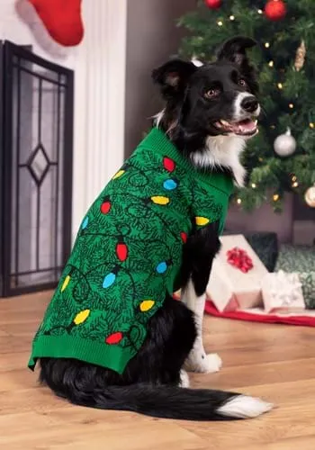 Dog Christmas Tree Sweater