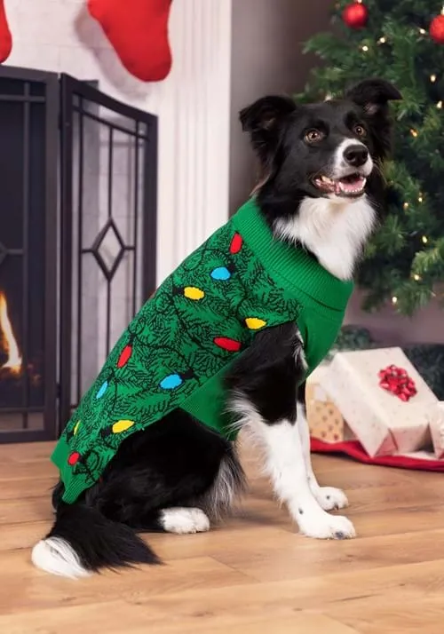 Dog Christmas Tree Sweater