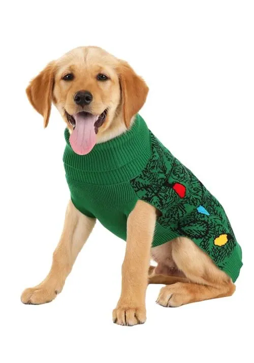 Dog Christmas Tree Sweater