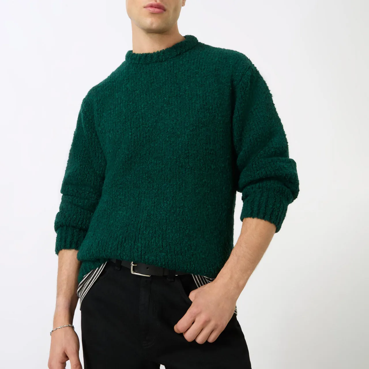 EDWIN Dun Knit Sweater - Green