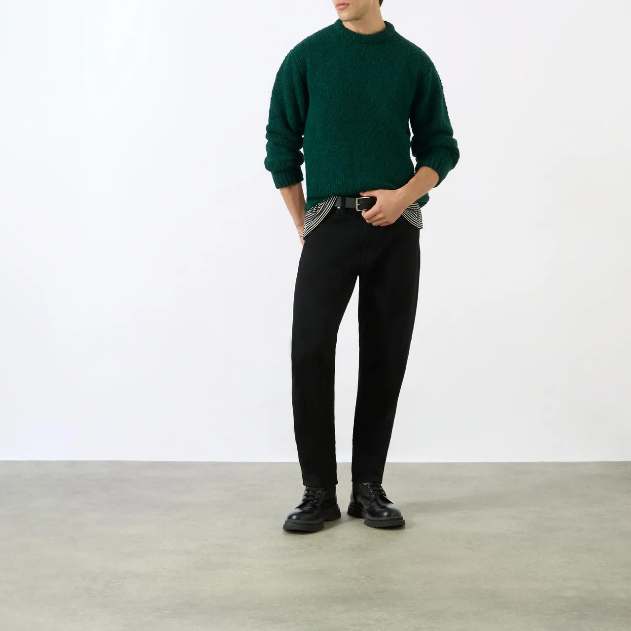 EDWIN Dun Knit Sweater - Green