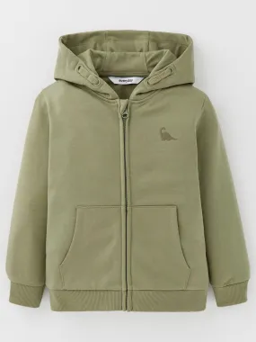 Everyday Boys Khaki Zip Through Hoody