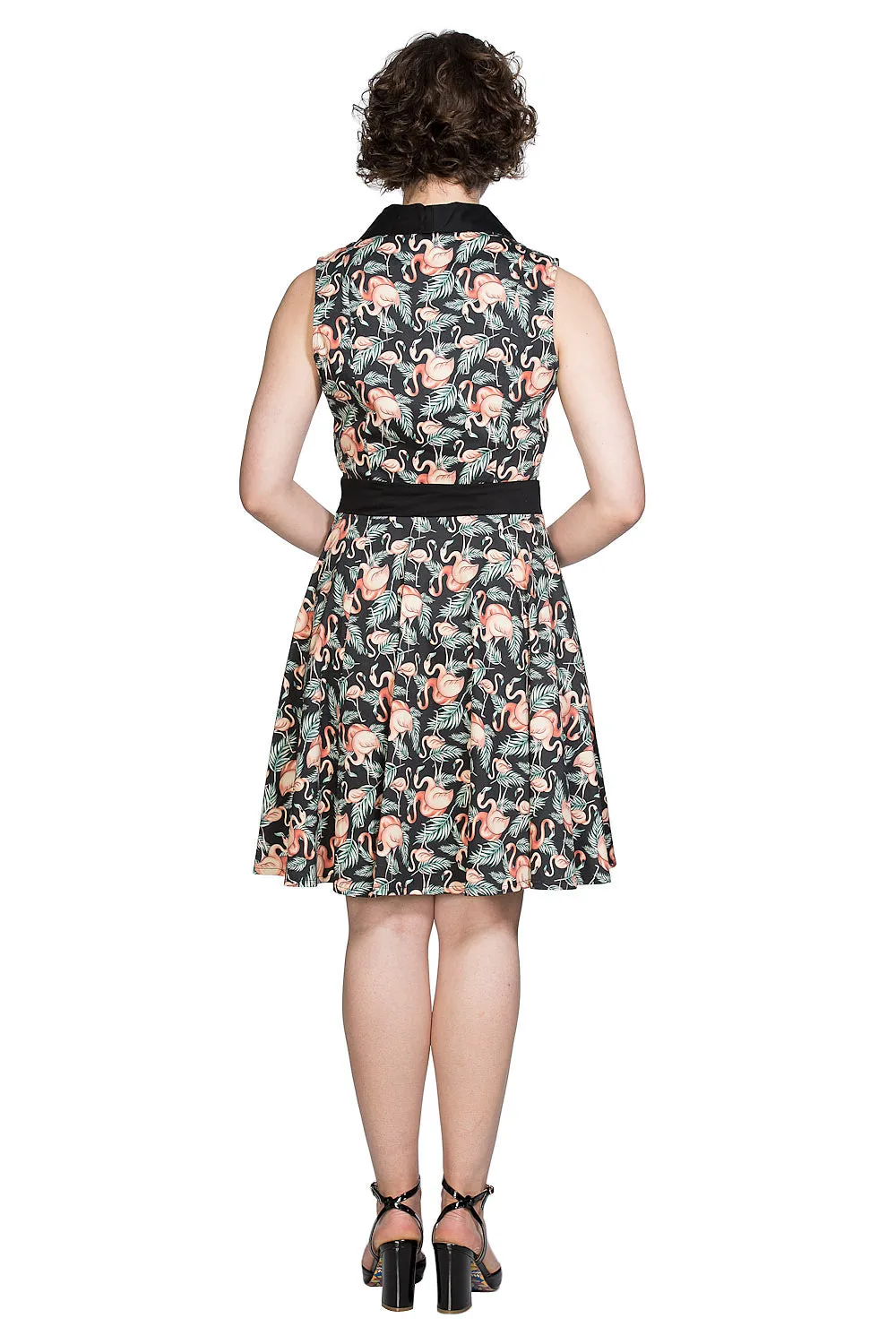 FLAMINGO HONNIE FLARE DRESS