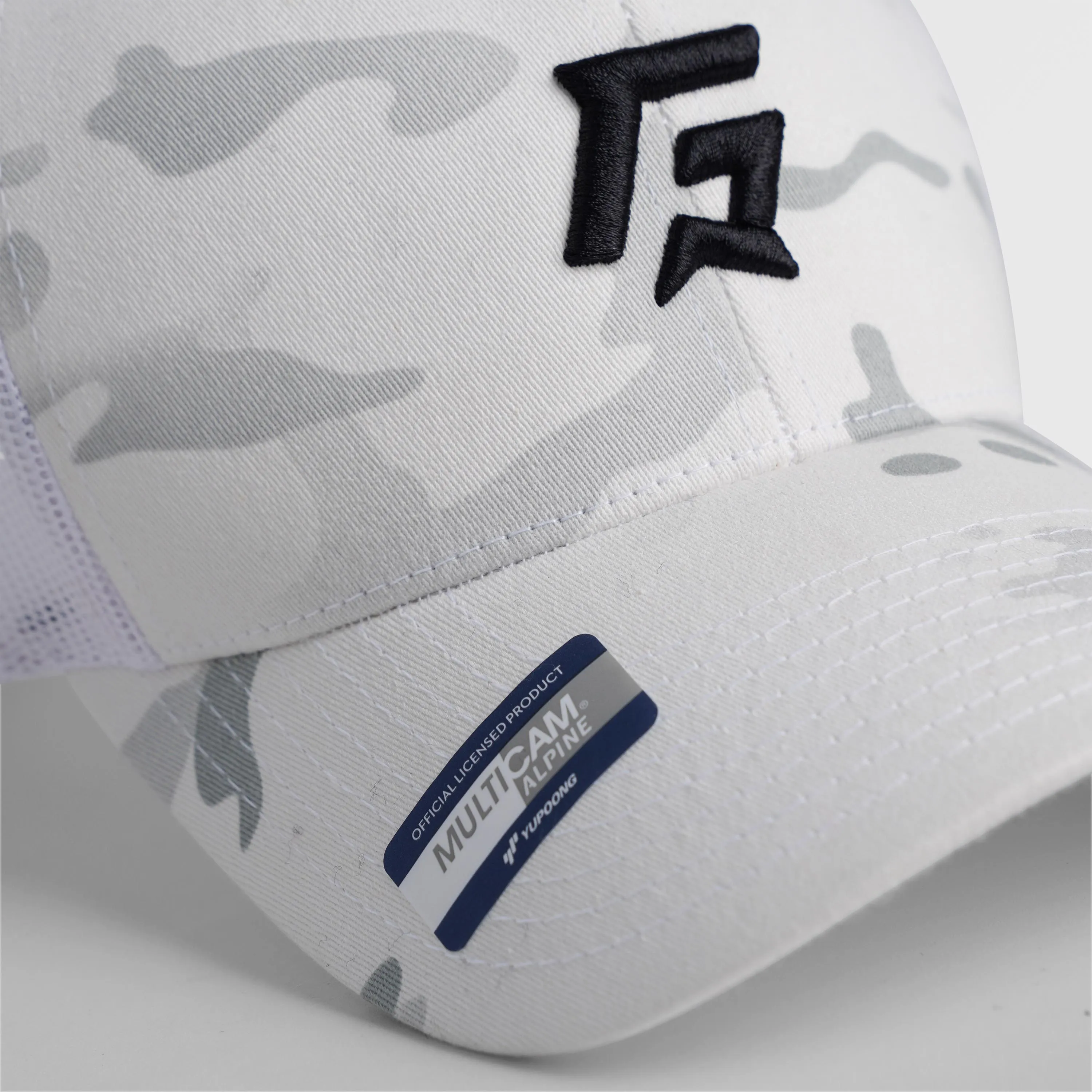 GA Camouflage Trucker Cap (White)