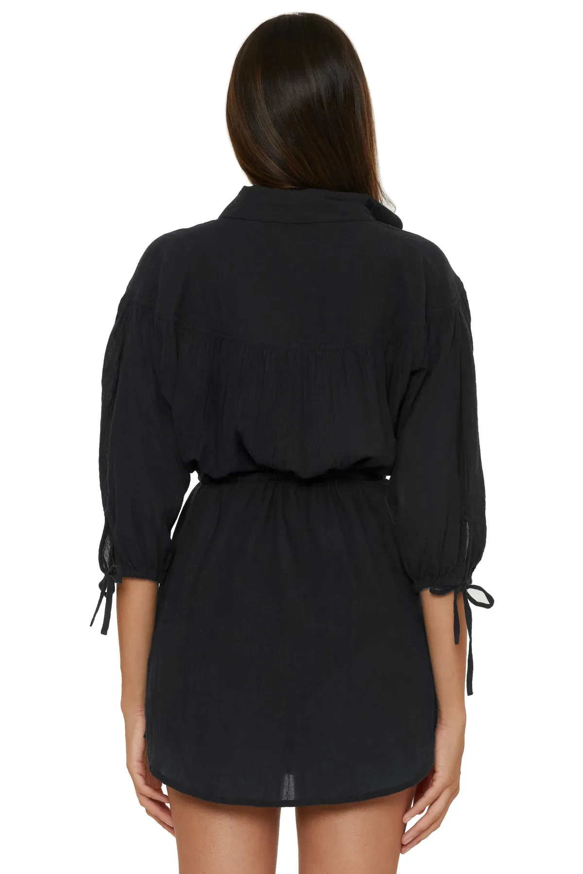 Gauzy Shirt Dress