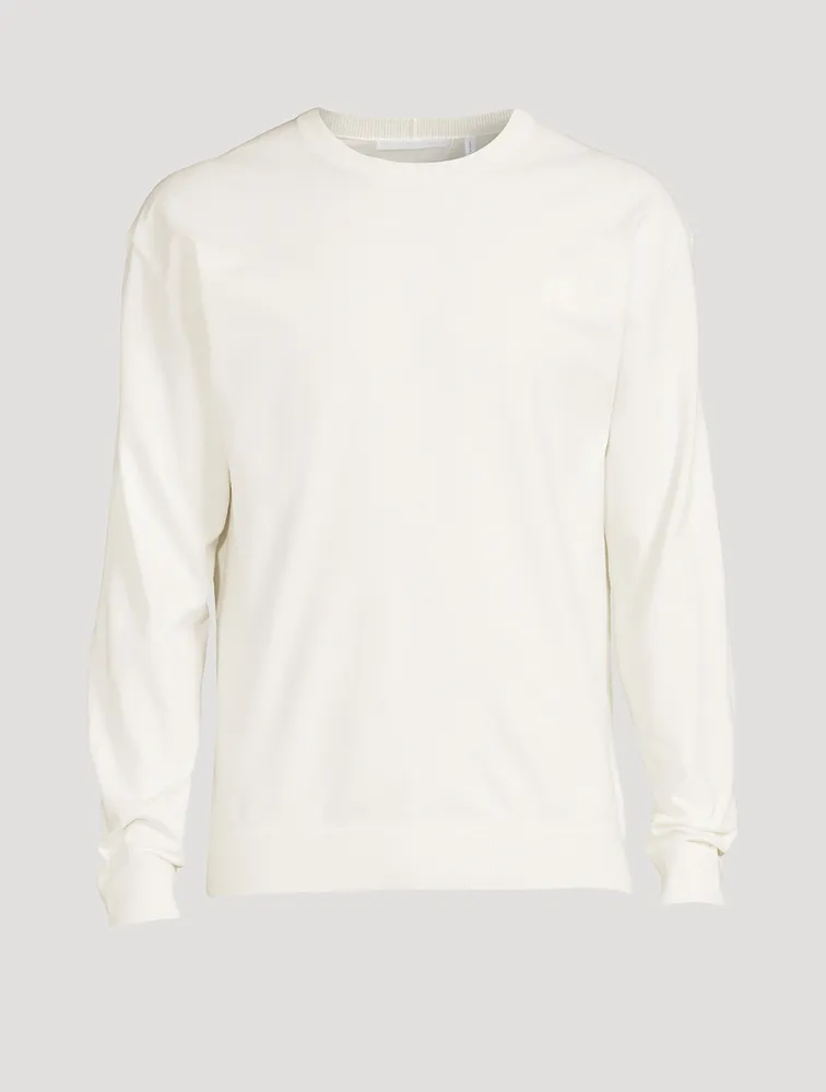 HELMUT LANG Seamed Crewneck Sweater