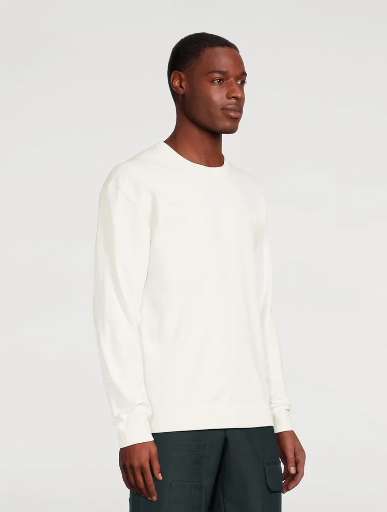 HELMUT LANG Seamed Crewneck Sweater